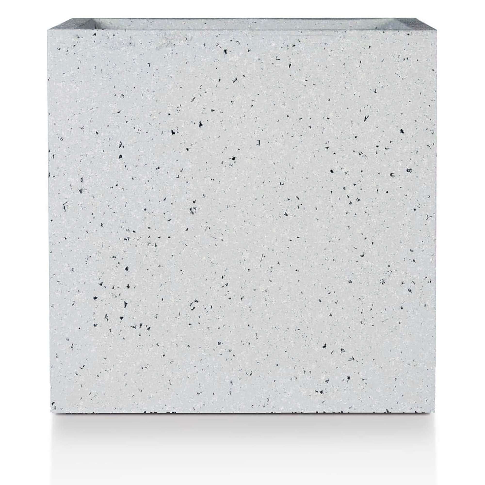 IDEALIST Lite Square Box Contemporary Marble Light Concrete Planter
