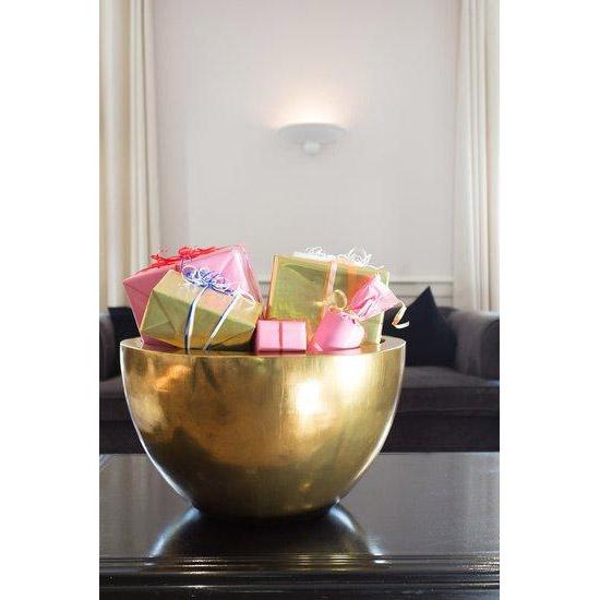 Pandora Leaf Bowl Polystone Indoor Planter