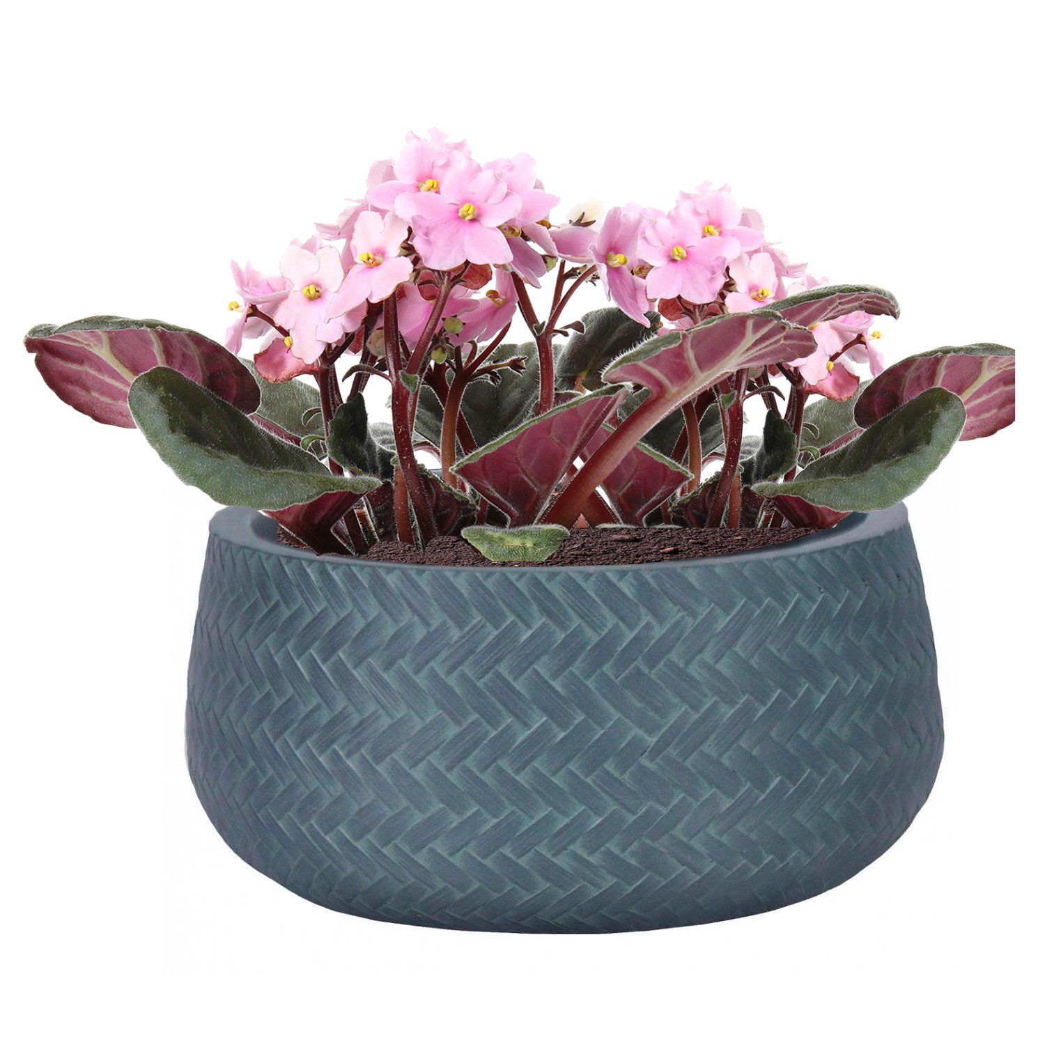IDEALIST Lite Plaited Style Bowl Outdoor Planter
