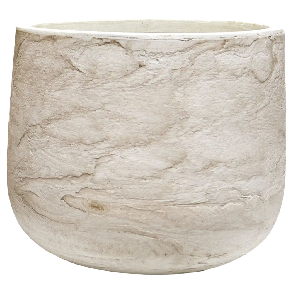 Algar Round Planter | Composite Indoor and Outdoor Plant Pot