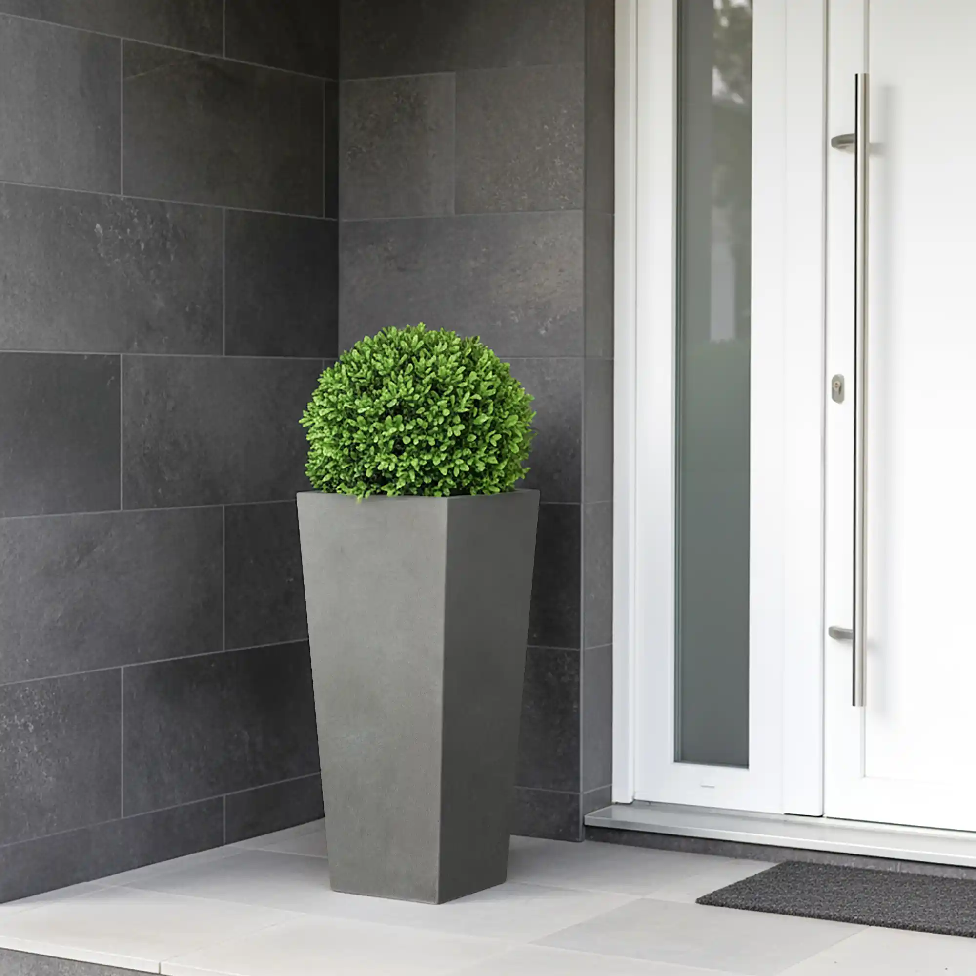IDEALIST Lite Tall Tapered Contemporary Light Concrete Planter