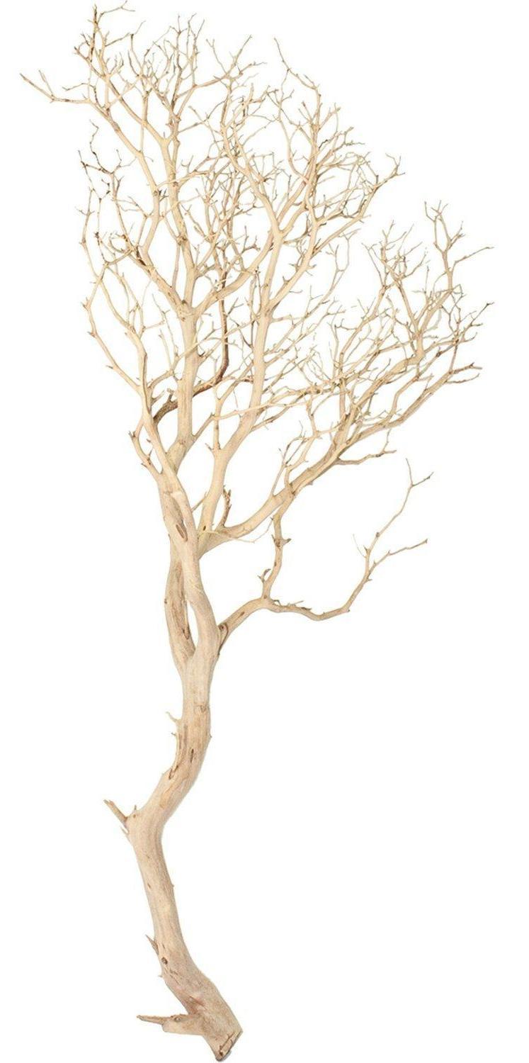 Manzanita Sand Blasted Branchy Artificial Branch
