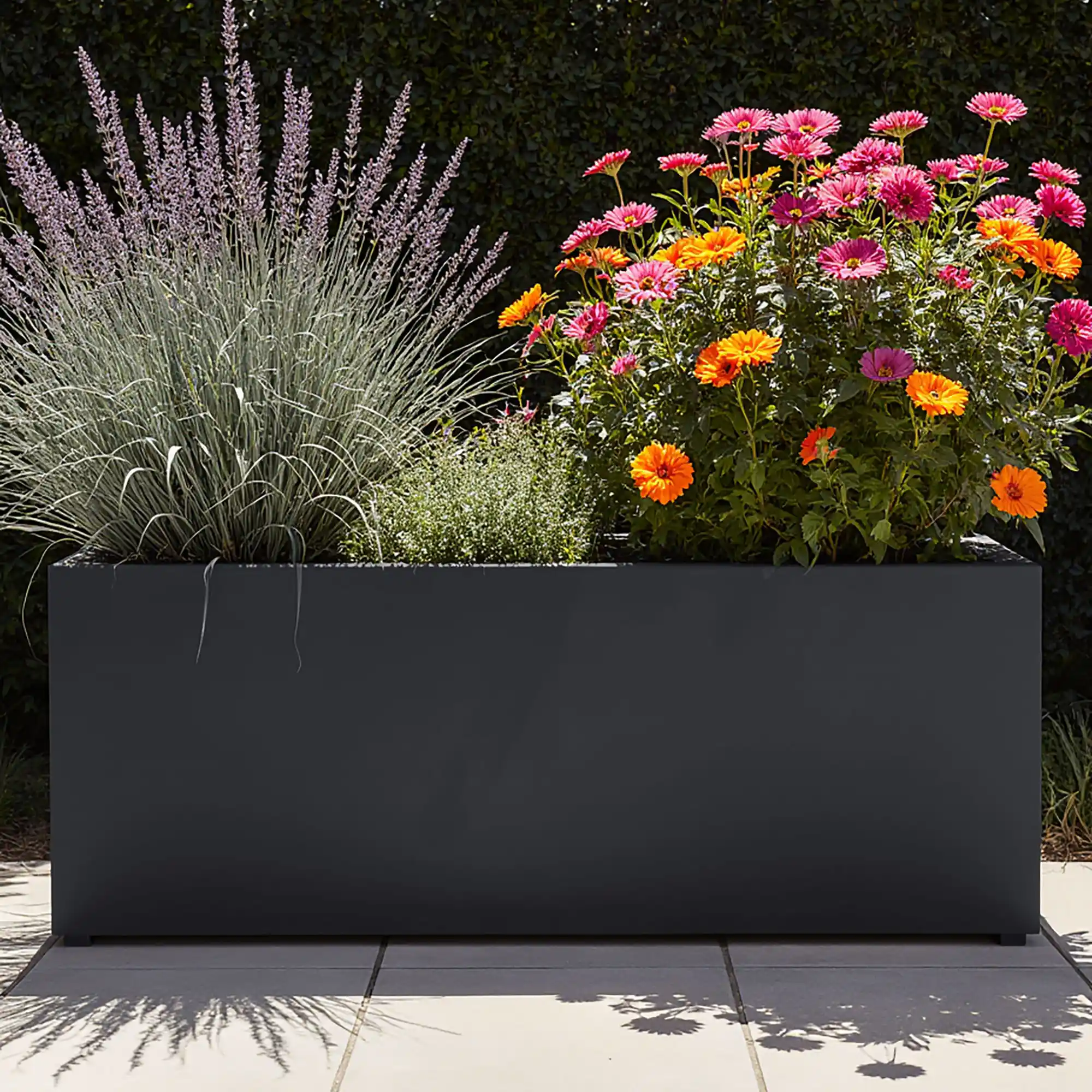 AXIS Trough Outdoor Fiberglass Planter