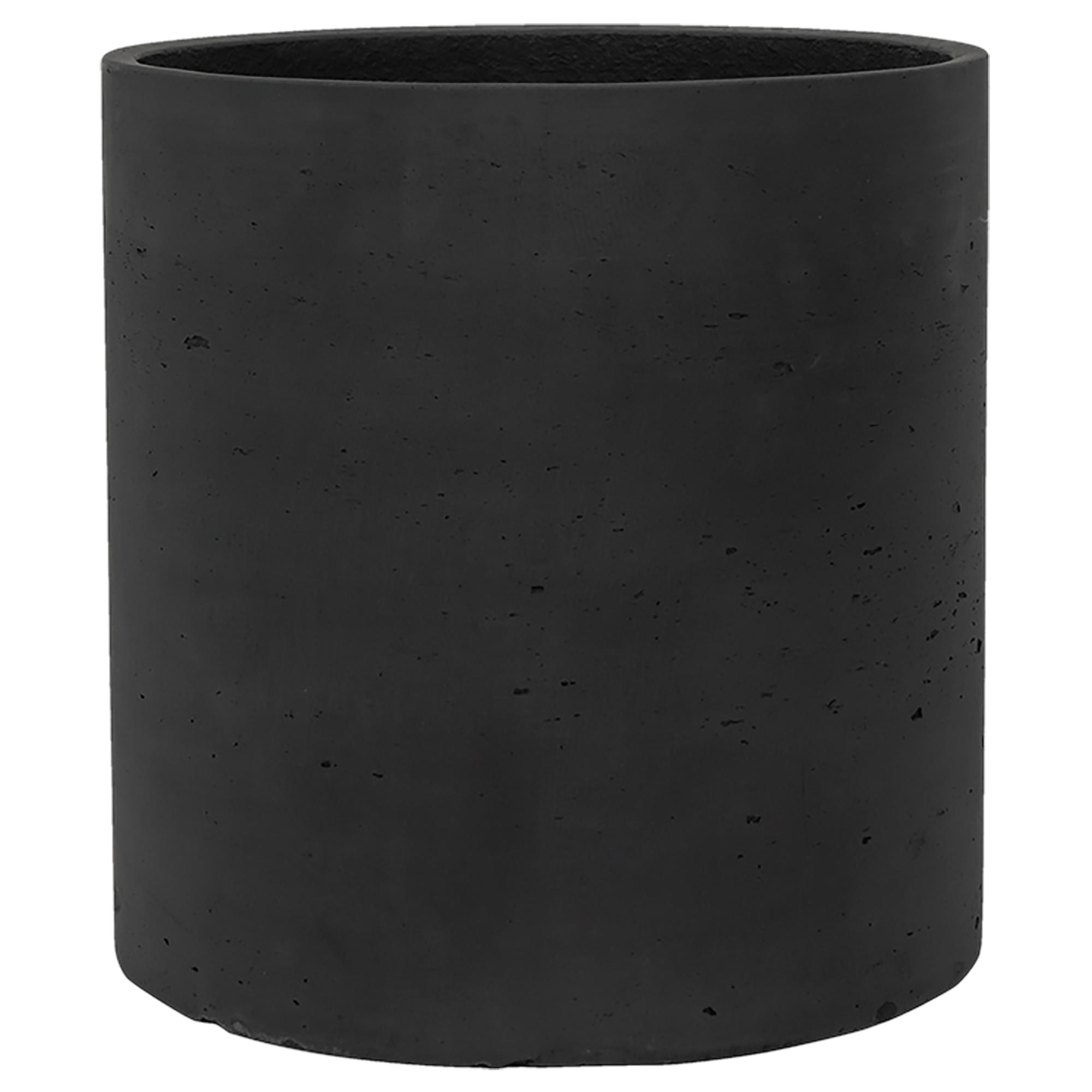 Rough Fibreclay Cylinder Round Planter | Indoor and Outdoor Plant Pot
