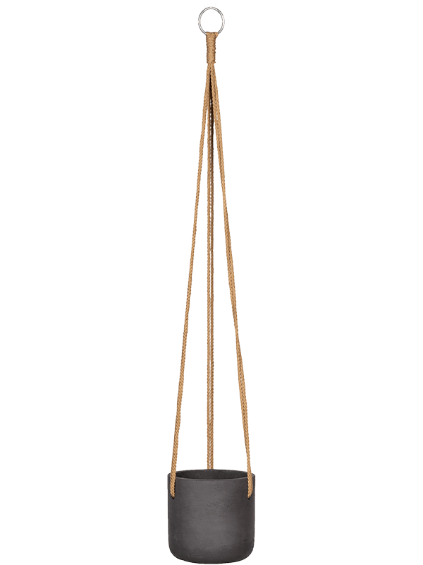 Rough Fibreclay Hanging Planter | Indoor and Outdoor Plant Pot