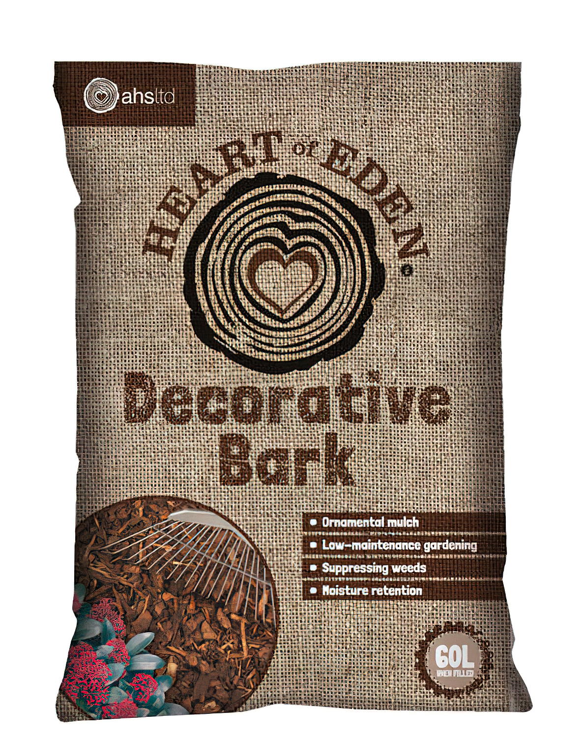 Heart of Eden Decorative Wood Bark