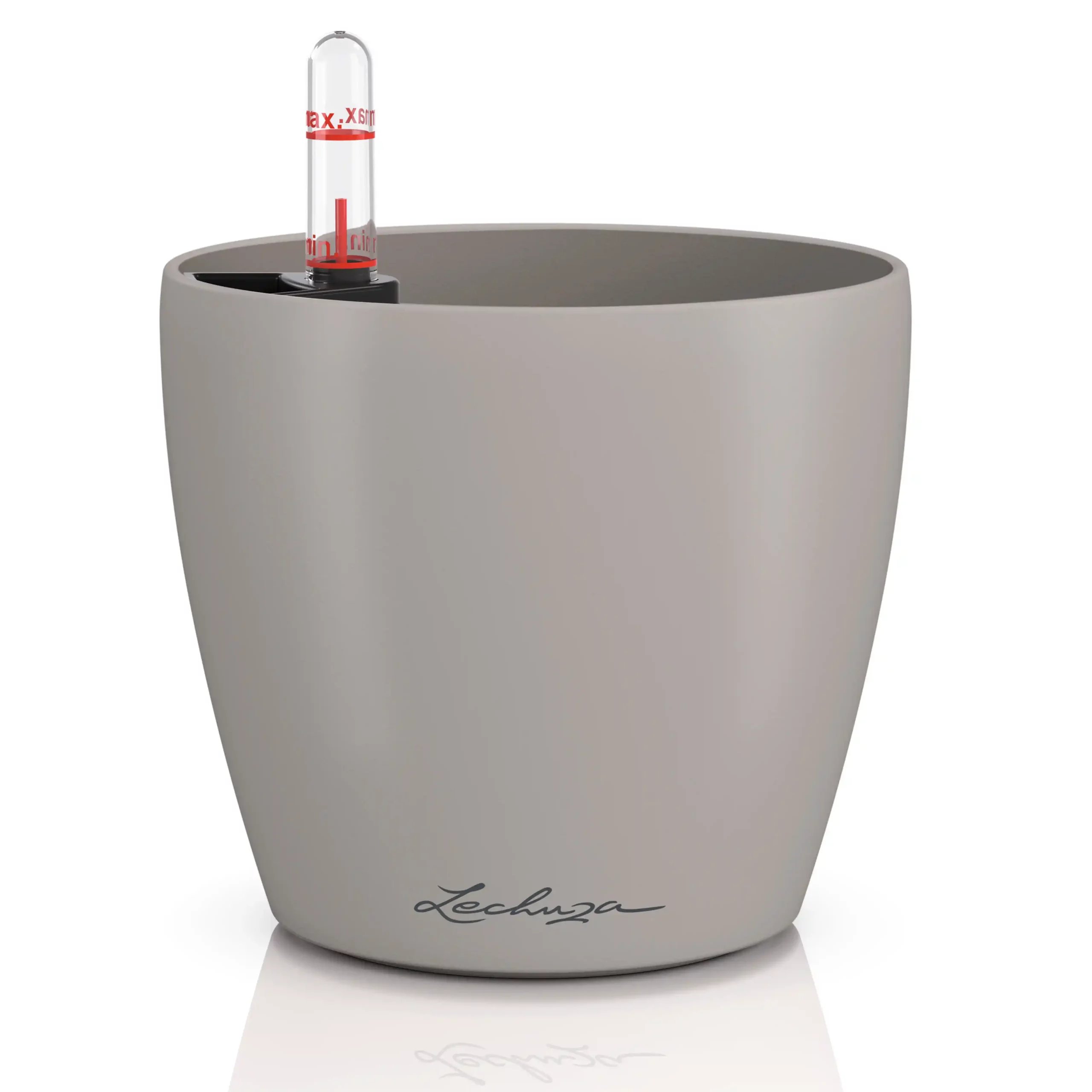 LECHUZA CLASSICO Color Round Poly Resin Self-watering Planter