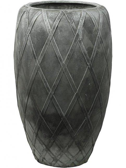 Composits Wire GRC Coppa Round Tall Planter Pot IN\OUT 