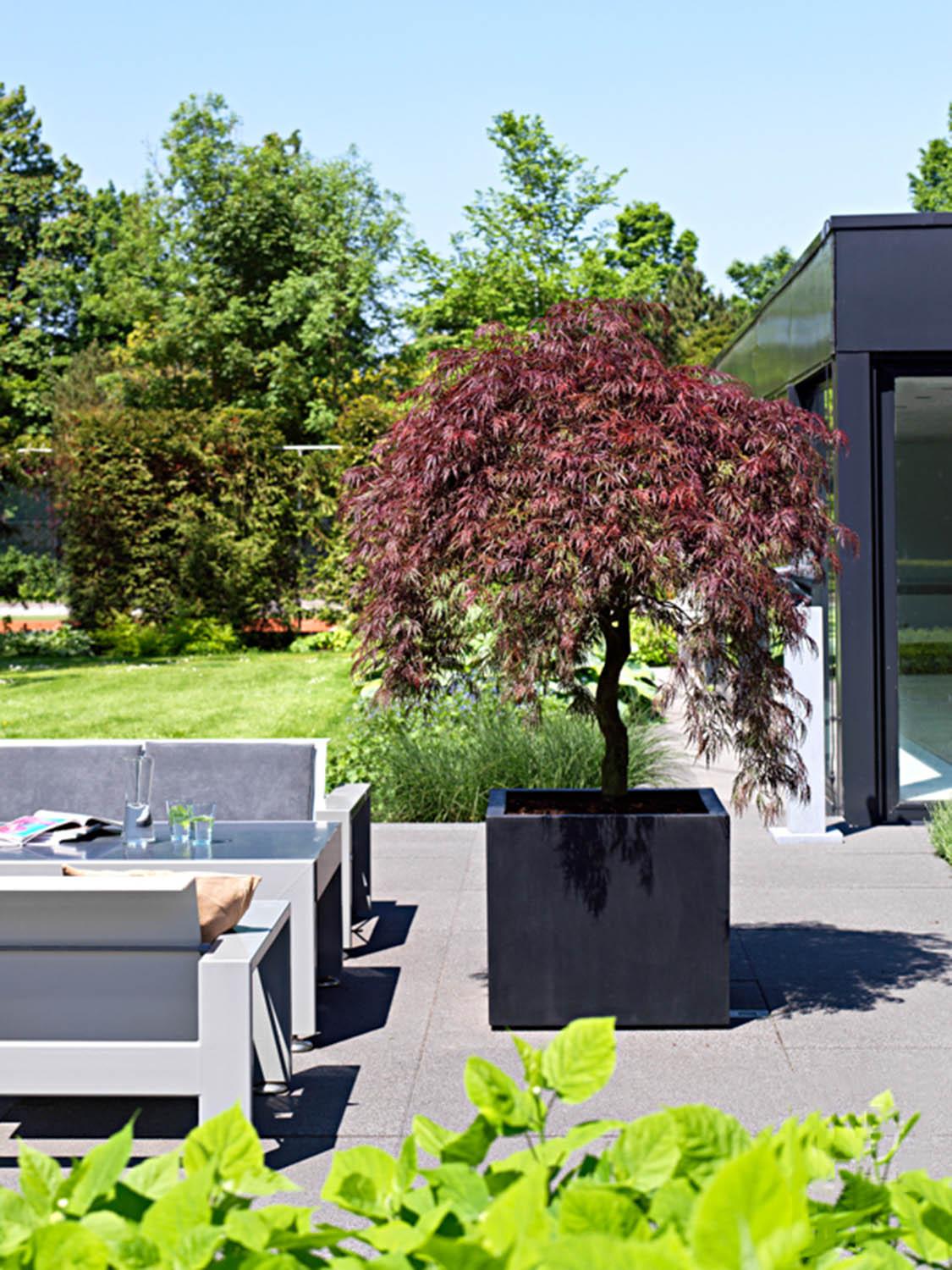 Square Fiberstone Planter by Idealist Premium