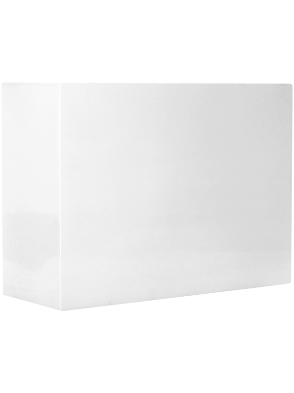 Fiberstone Jort L Glossy Square Planter