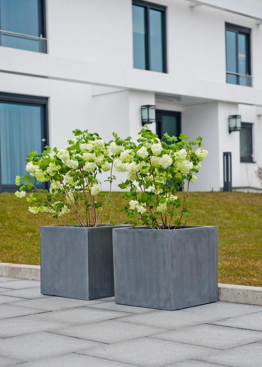 Square Fiberstone Planter by Idealist Premium JUMBO