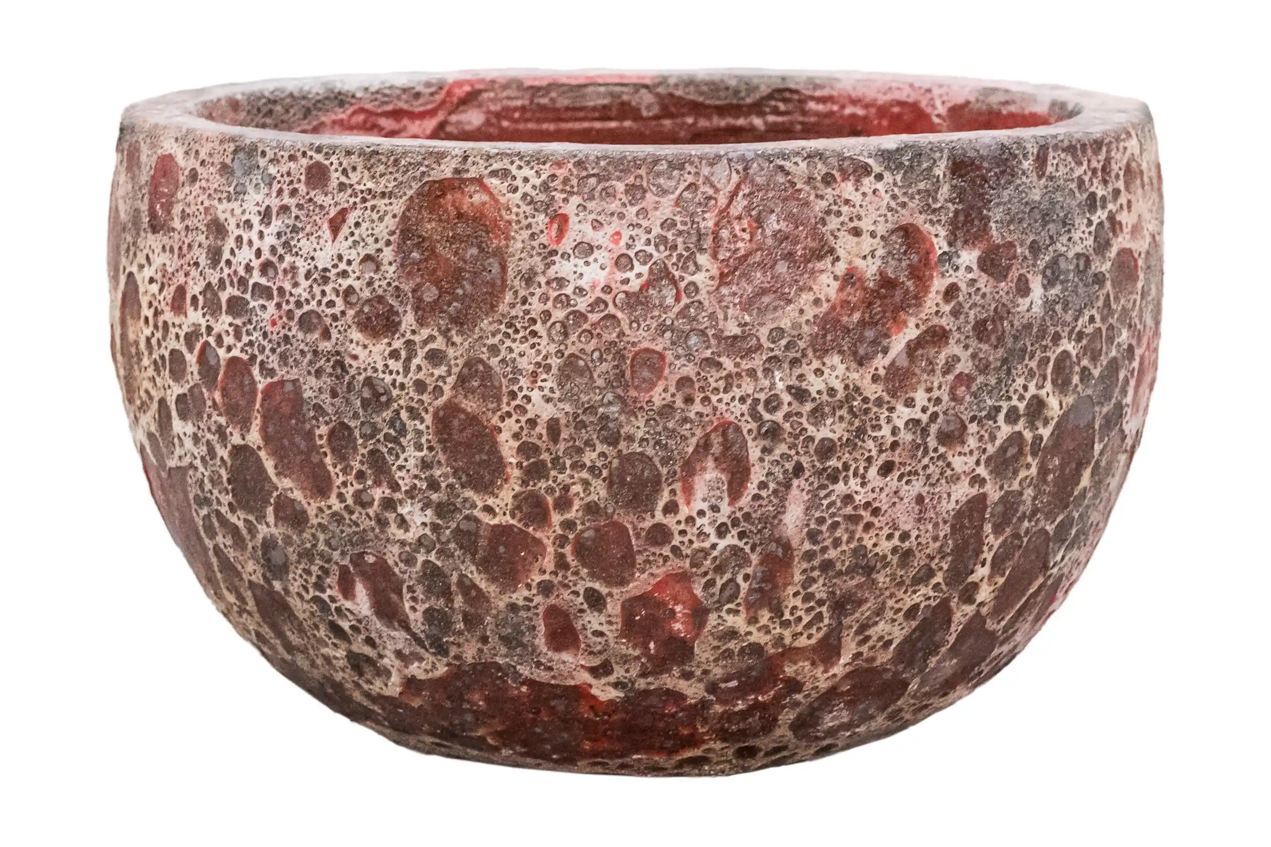 Lava Ceramic Bowl Planter | Indoor and Outdoor Plant Pot