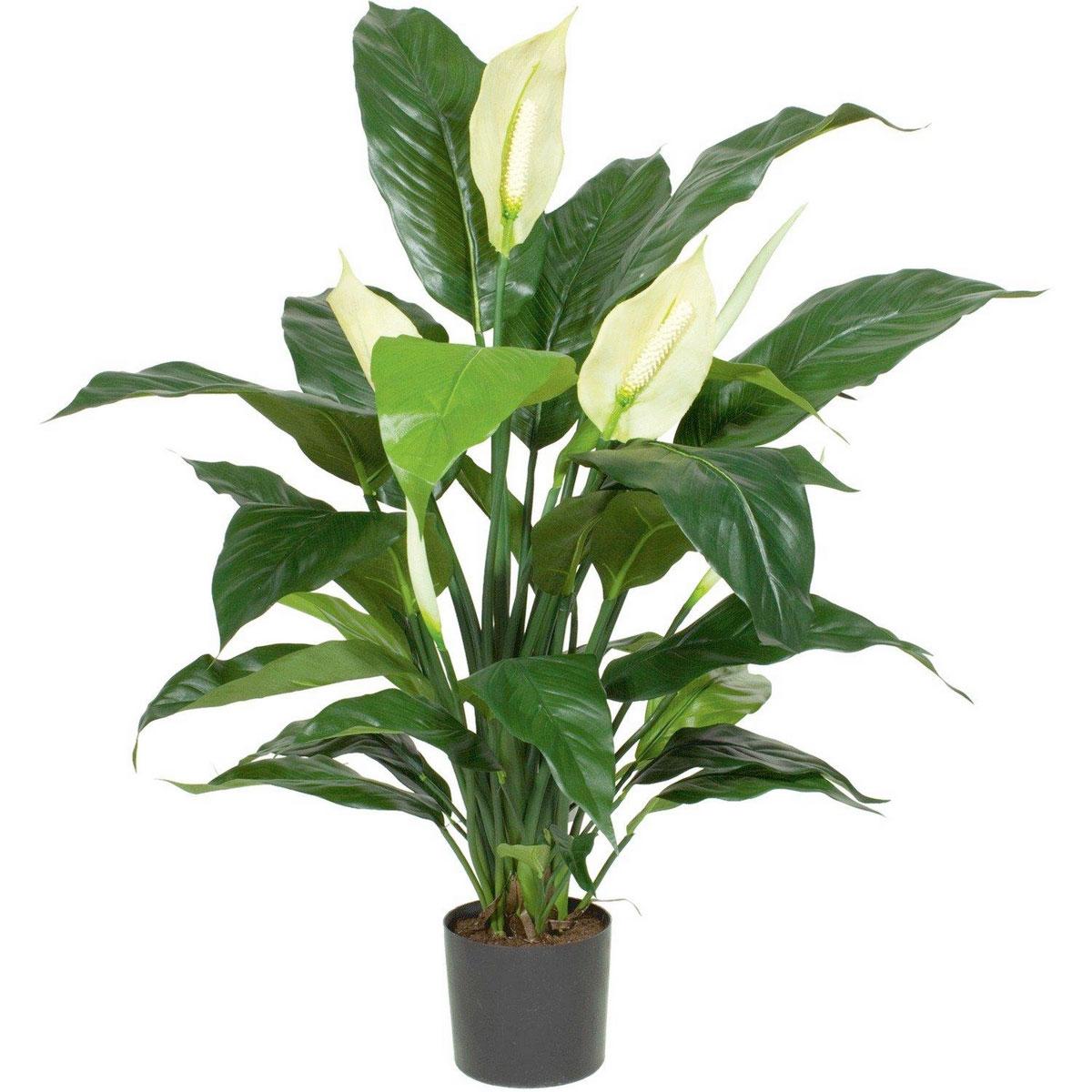 SPATHIPHYLLUM DELUXE Artificial Flower Plant