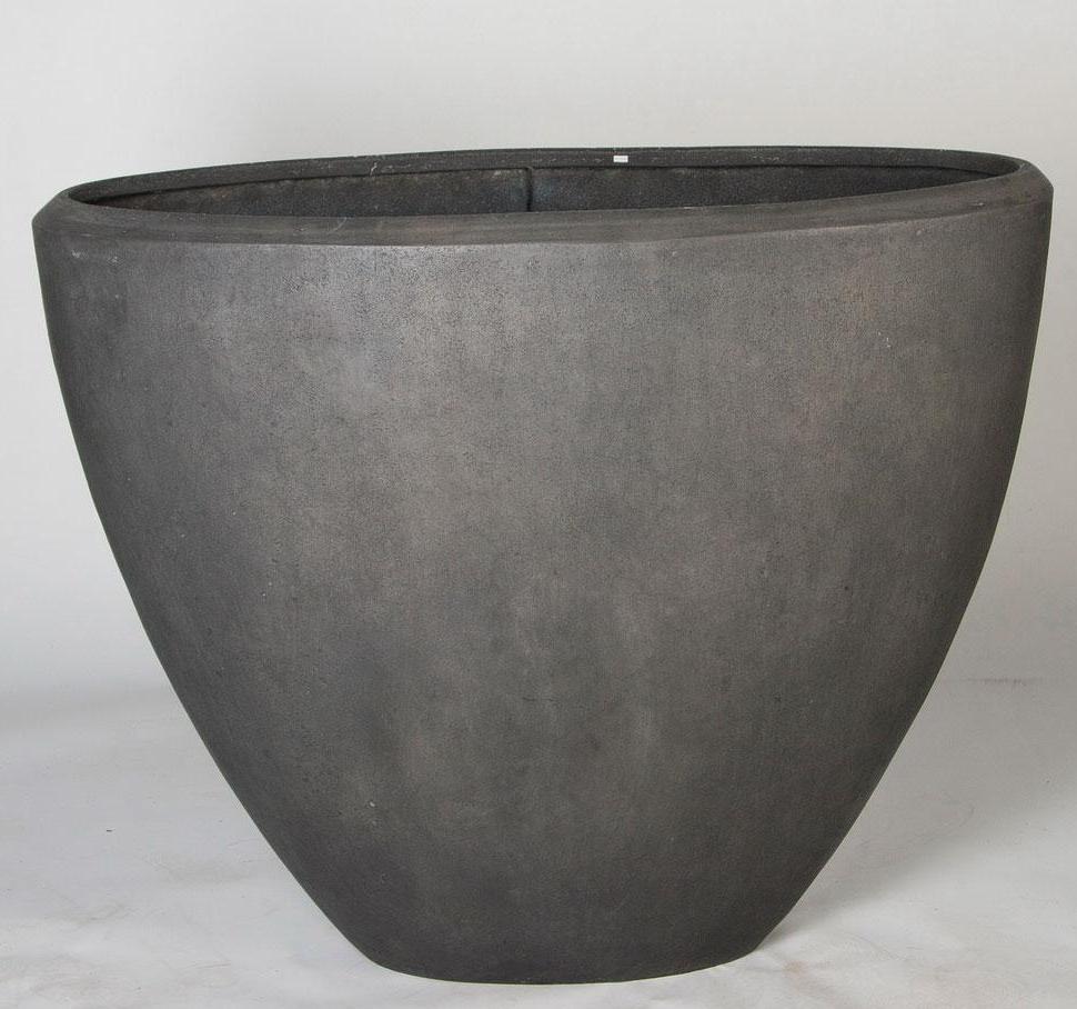 Composits Polystone Oval Indoor Planter Pot