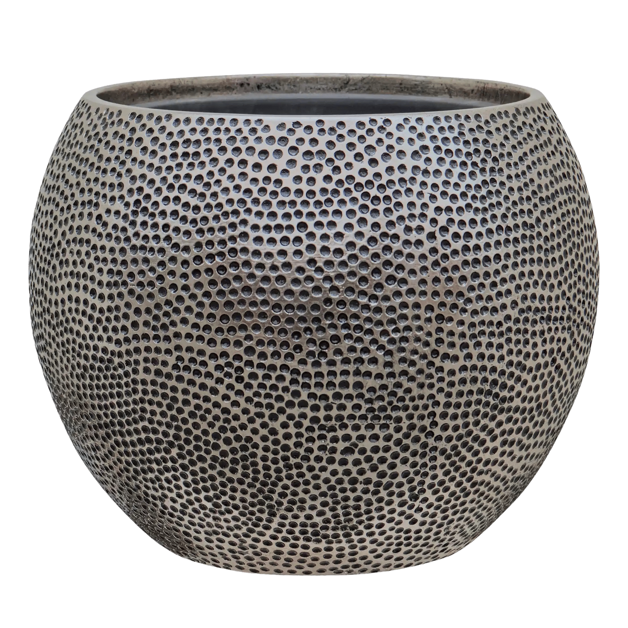Opus Polystone Globe Planter + Liner | Hit Finish Indoor Plant Pot