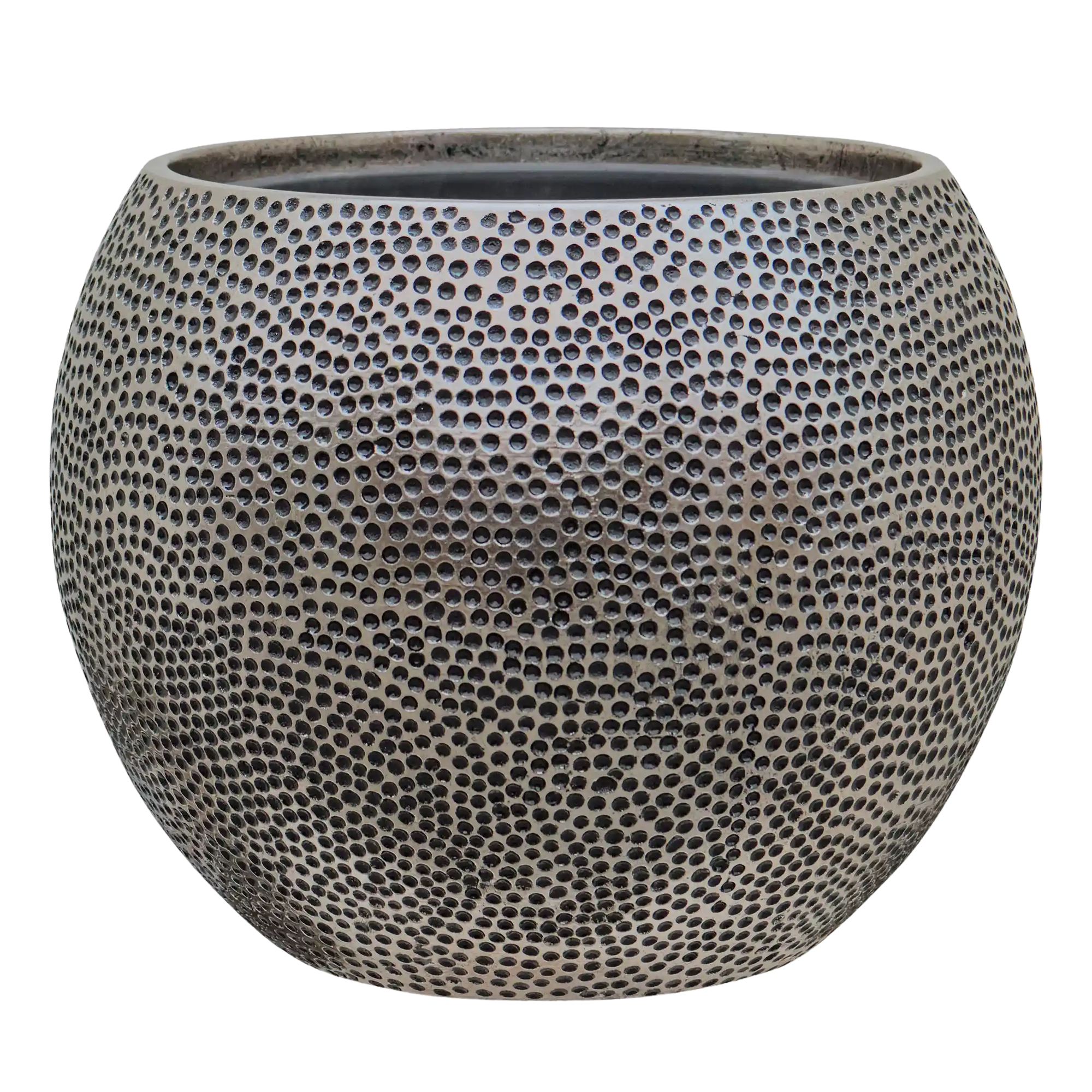 Opus Polystone Globe Planter + Liner | Hit Finish Indoor Plant Pot