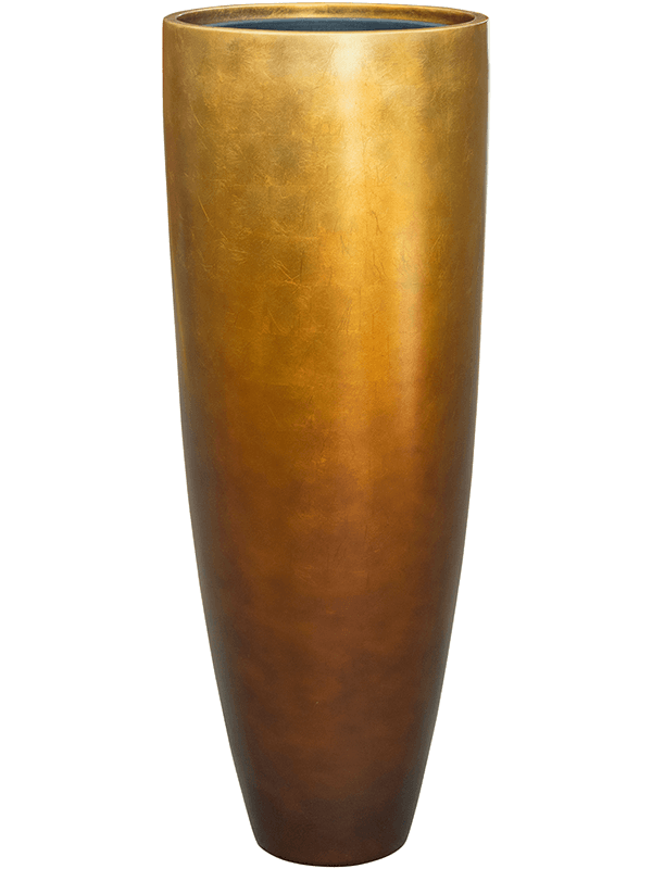 Metallic Partner Tall Indoor Planter