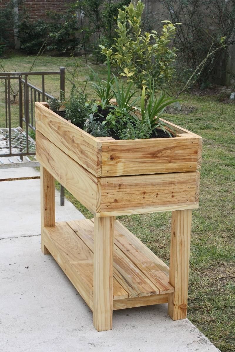 How to make wooden planters