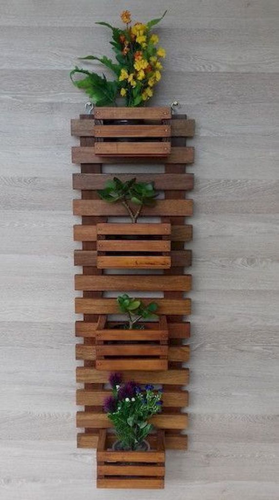 How to make wooden planters