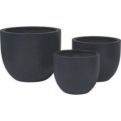 SHAPE Round GRP 2K coating Planter
