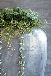 Loft Circle Round Polystone Outdoor Planter