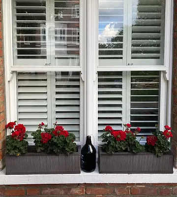 IDEALIST Lite Vertical Ribbed Vintage Style Window Box