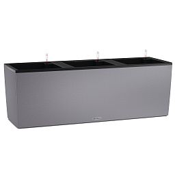 LECHUZA TRIO Stone Trough Poly Resin Self-watering Planter