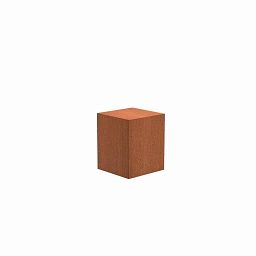 Corten Steel Square Pedestal