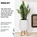 IDEALIST Lite Honeycomb Style Egg Planter on Legs, Round Pot Plant Stand Indoor