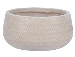 IDEALIST Lite Plaited Style Bowl Outdoor Planter