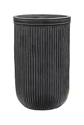Vertical Rib Tall Planter | Indoor and Outdoor Plant Pot