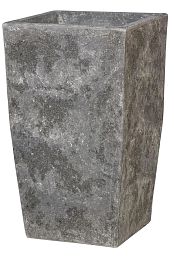 Composits Polystone Timeless Square Tall Indoor Planter Pot