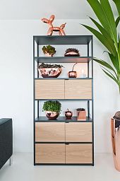 Fibrestone Platinum Fleur Square Planter by Idealist Premium