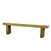 Outdoor Wooden Double Sleeper Bench by Forest Garden
