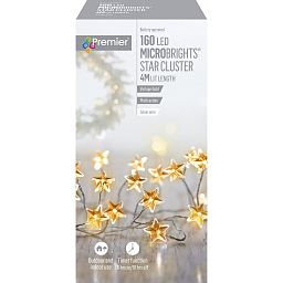 LED MICROBRIGHT Cluster Christmas Lights