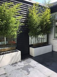 AXIS Trough Outdoor Fiberglass Planter