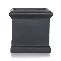 IDEALIST Lite Victorian Flower Box Square Garden Planter, Black Light ...