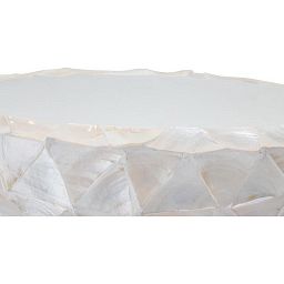 SHELL Oval Polystone Planter