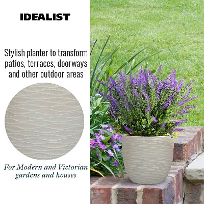 IDEALIST Lite Wave Style Outdoor Egg Planter