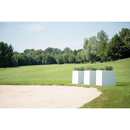 PREMIUM CUBUS Square Fiberglass Planter