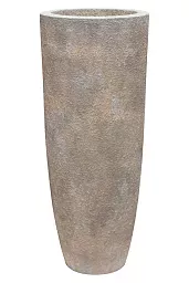 Luxe Lite Stone Luna Tall Indoor Planter