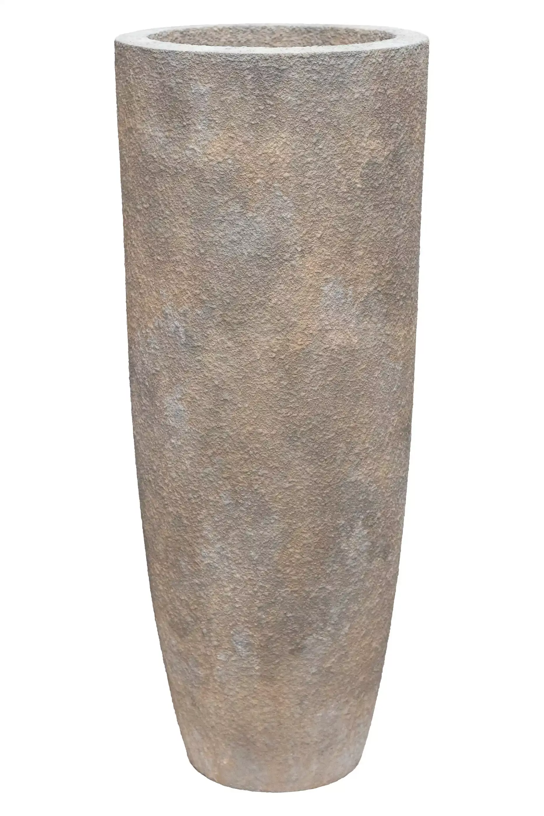 Luxe Lite Stone Luna Tall Indoor Planter