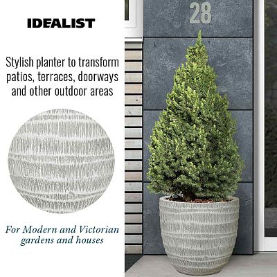 IDEALIST Lite Straw Plaited Style Egg Planter