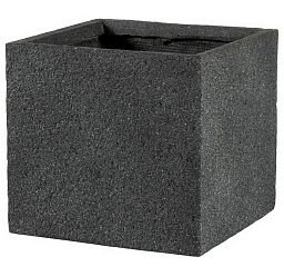 IDEALIST Lite Square Textured Concrete Effect Outdoor Planter