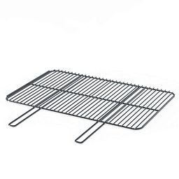BBQ Grill Chromed Steel Rectangular