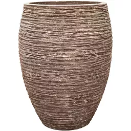 Polystone Coated Digon Round Indoor Planter