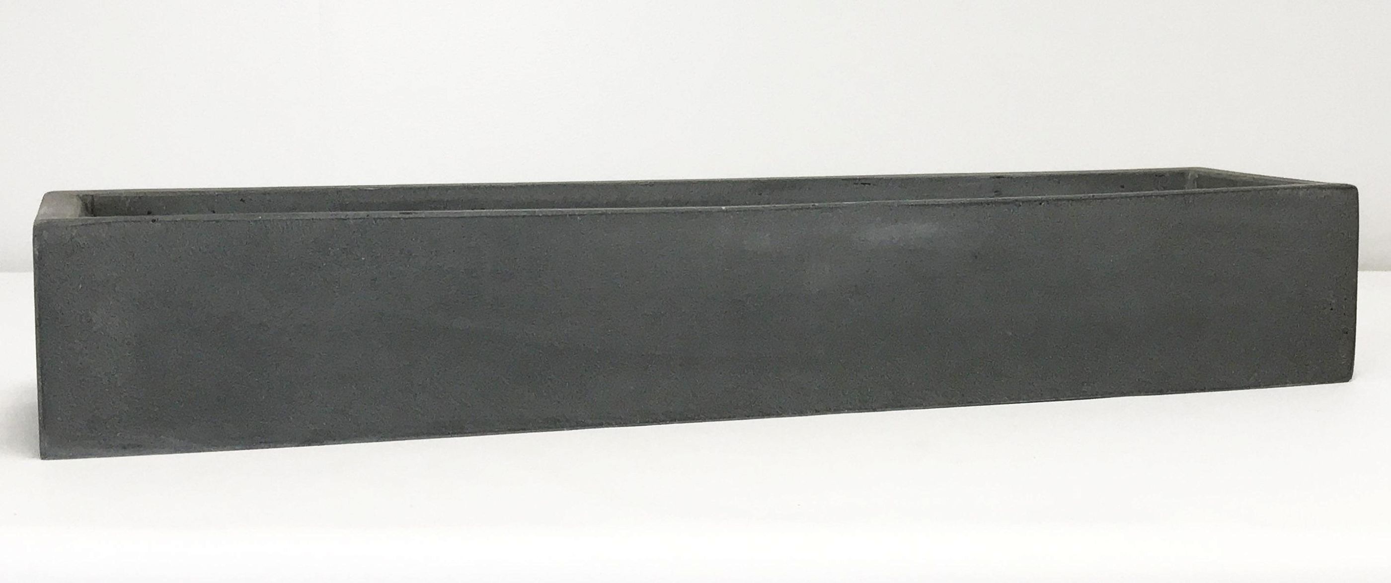 WINDOW BOX Fiberstone Slim Low Planter by Idealist Premium Balcony