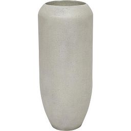 Cigar Round Tall Polystone Outdoor Planter
