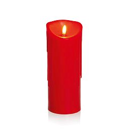 Christmas FlickaBright LED Melted Edge Candle