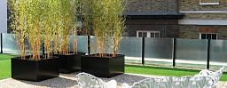 Florida Outdoor Aluminum Square Planter